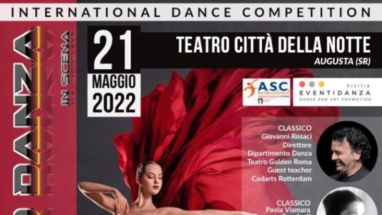 concorso non solo danza in scena 2022